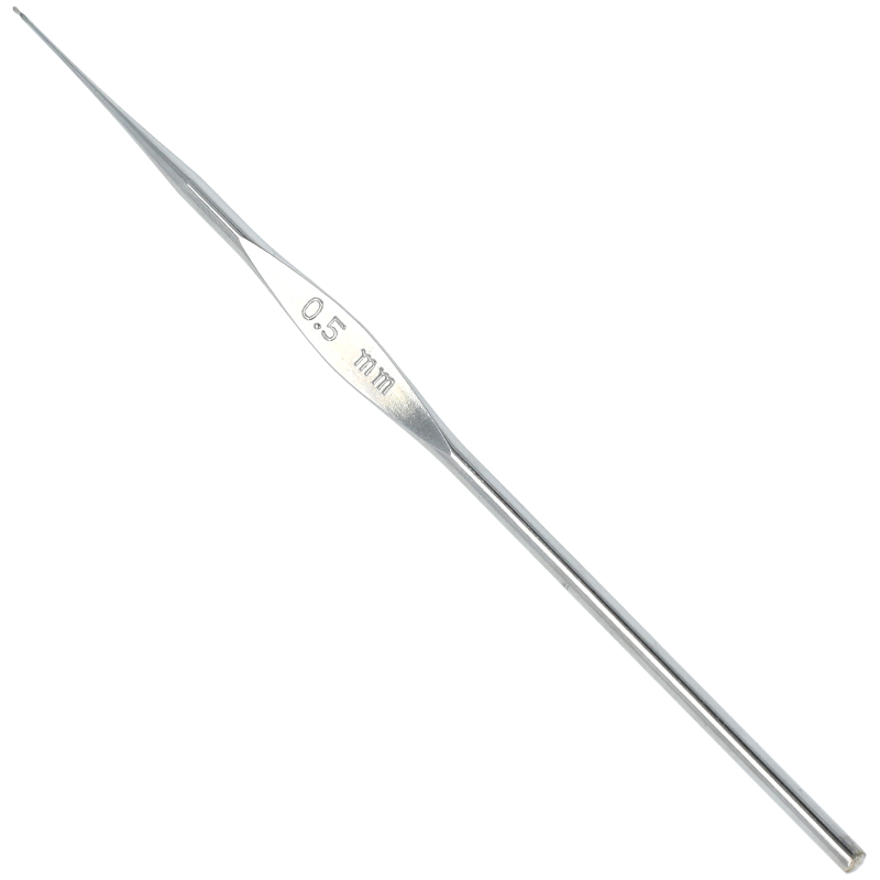 Garnhäkelnadel Stahl ohne Griff 13/0.5 384.1300