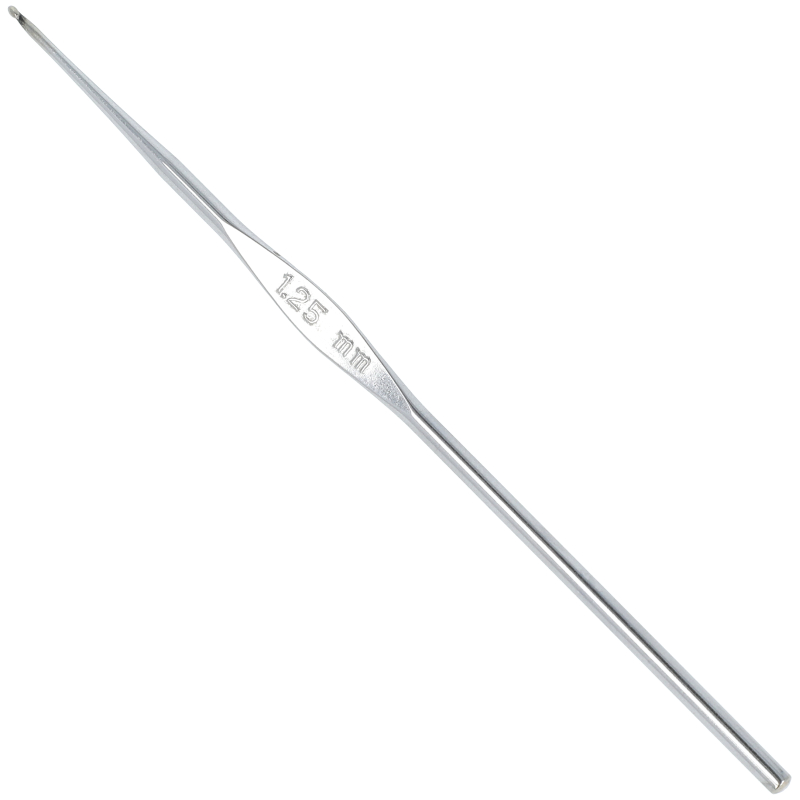 Garnhäkelnadel Stahl ohne Griff 13/1.25 384.1304