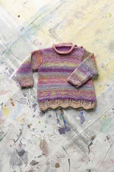 Kit tricot pull à capuche enfant laine Merino 150 Lang Yarns