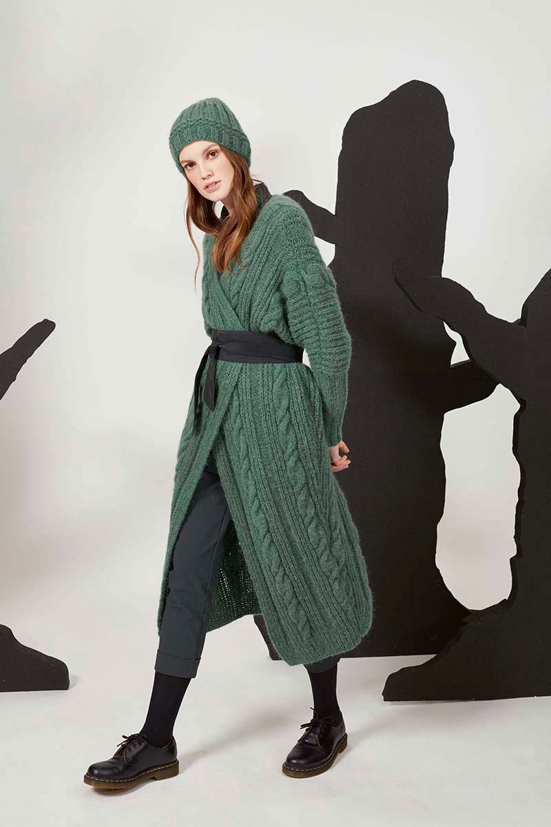 Dlouhý kabát Magnolia