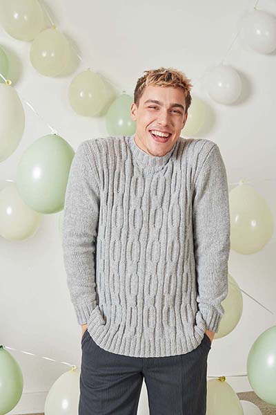 LANGYARNS - Knitting and Crochet Patterns for Mens Sweaters