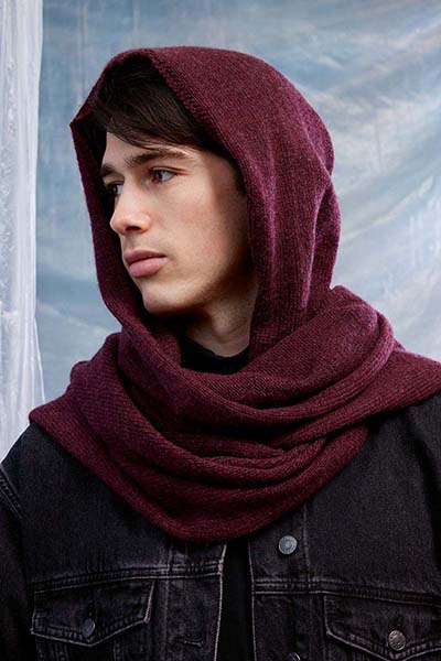 Hooded scarf