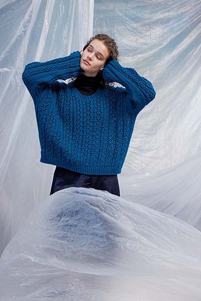 Top Down Sweater