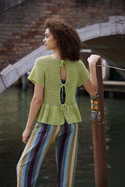 Topdown Short sleeved top