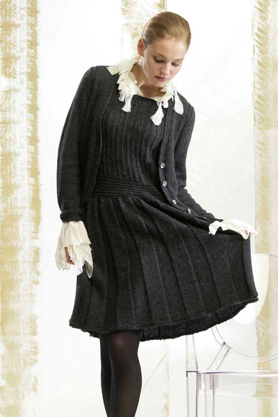 Faltenkleid