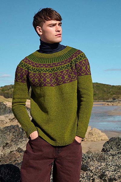 Pullover Top Down