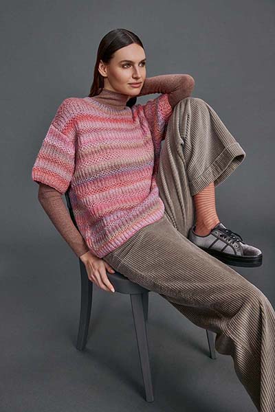 Pull à manches courtes