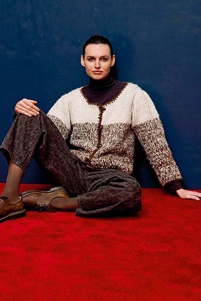 Veste courte Top Down