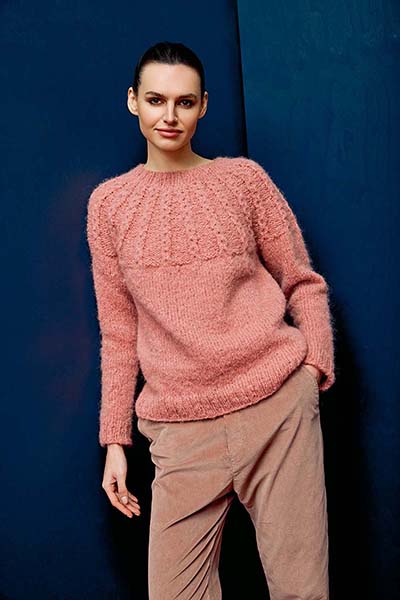 Pullover Top Down