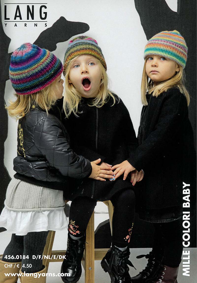 Booklet MILLE COLORI BABY DE/FR/NL/EN/DK 5025.0001
