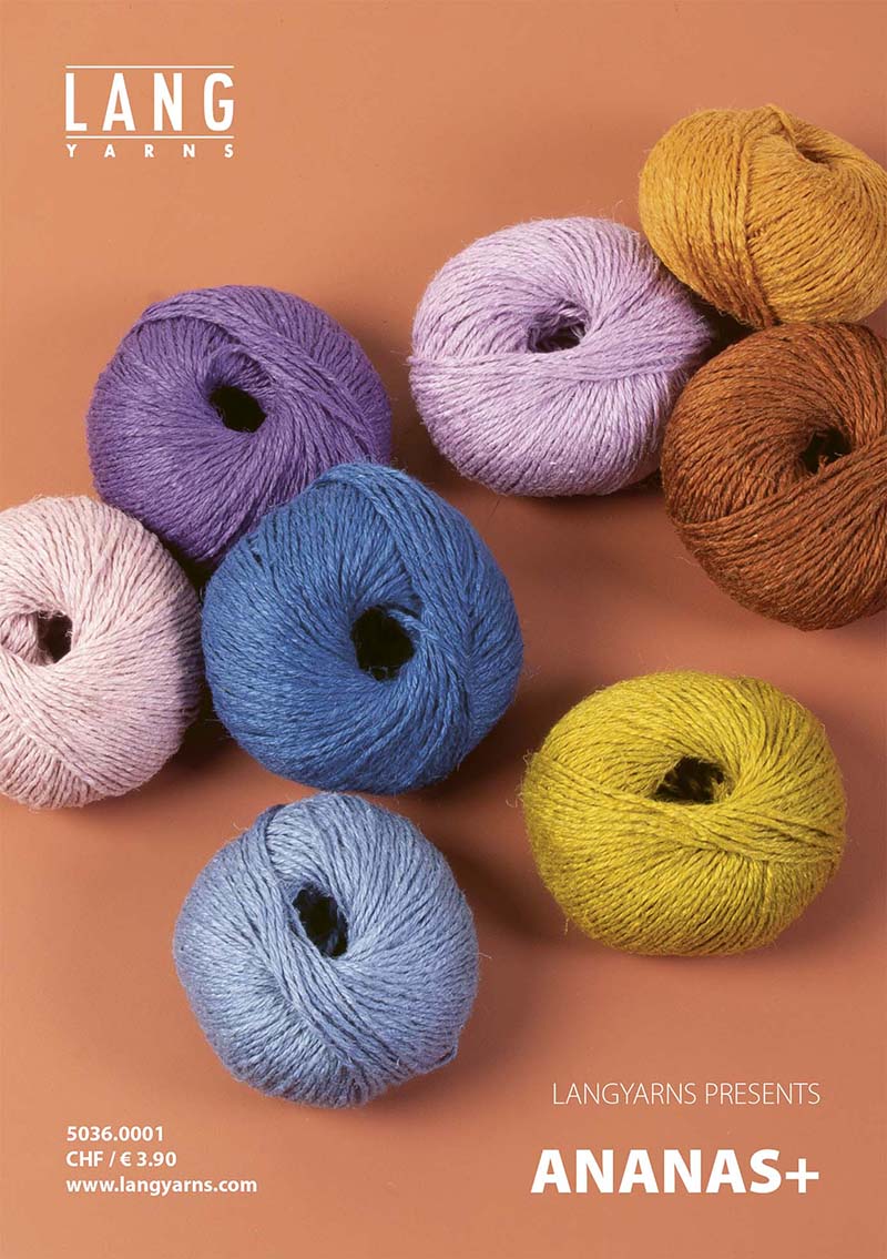 LANGYARNS PUBLICATION Booklet ANANAS+ DE/FR/NL