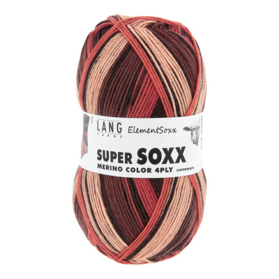 SUPER SOXX MERINO COLOR 4-FACH/4-PLY