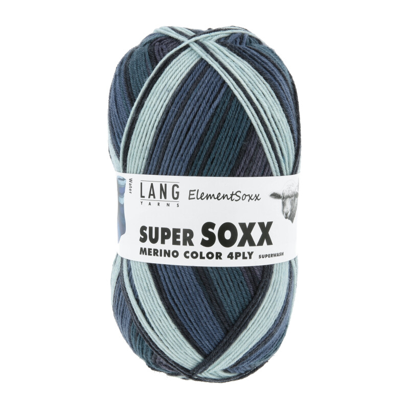 SUPER SOXX MERINO COLOR 4-FACH/4-PLY 640.0528