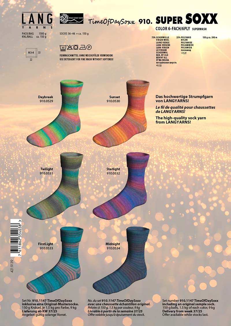 SUPER SOXX COLOR 6-FACH/PLY